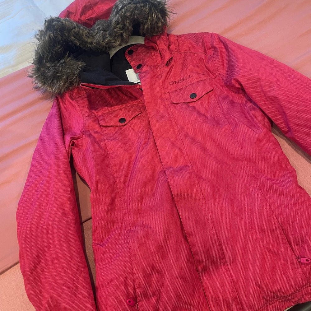 O'Neill Women's Ski Jacket in Red